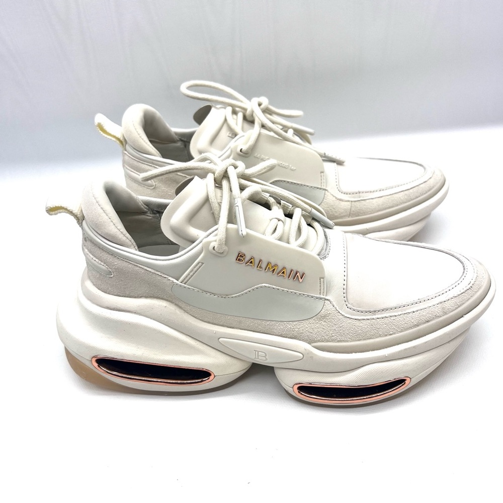 BALMAIN
Women's White B-bold Low Top Sneakers - Picture 6 of 11